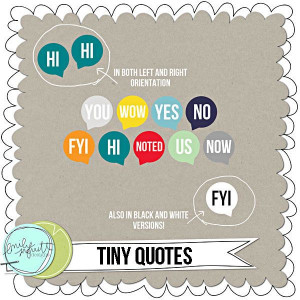 tiny quotes...by Emily Merritt