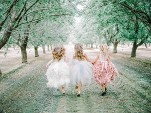 Want to make your flower girl’s dress up dreams come true?