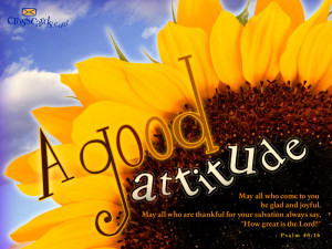 Good Attitude Wallpaper