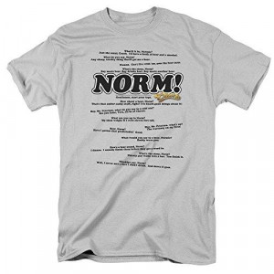 Cheers Grey Large DRT639-CBS181AT:A302 Norm Quotes Normisms 80S Cbs Tv ...
