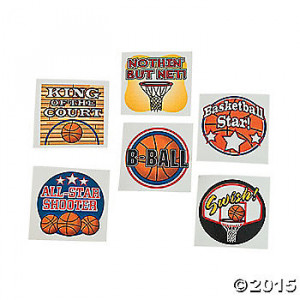 Basketball Tattoos Show your team spirit by wearing a temporary tattoo ...