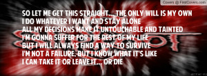 SLIPKNOT QUOTE Profile Facebook Covers