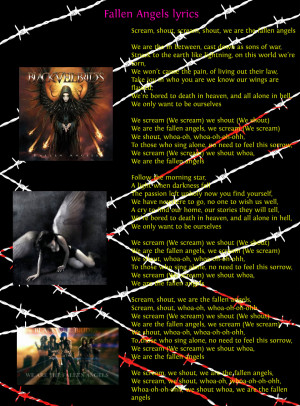 Fallen Angels by Black Veil Brides lyrics