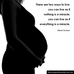 Einstein Miracle Quote