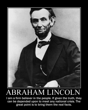 Abraham Lincoln – Activist Quotes