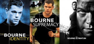 The Bourne Identity, The Bourne Supremacy and The Bourne Ultimatum ...