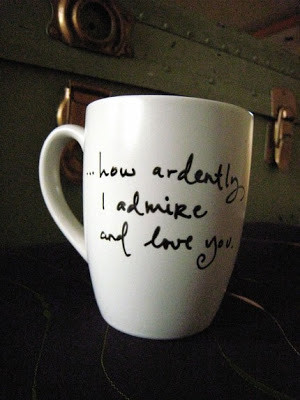 Pride & Prejudice Quote Mugs by Brookish