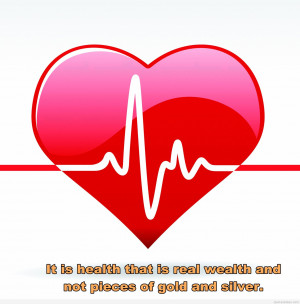 Awesome love Health quote