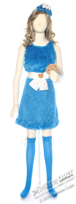 Sassy Cookie Monster Adult Costume