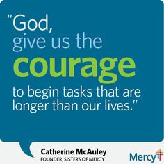We all help carry the legacy of the Sisters of Mercy forward. #Mercy # ...