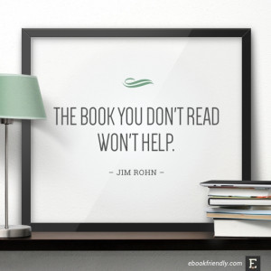 The book you don’t read won’t help. –Jim Rohn #book #quote