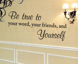 Details about Wall Decal Quote Sticker Vinyl Art Lettering Large Be ...