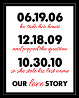 Next.. December 18, 2009 – the day he proposed...
