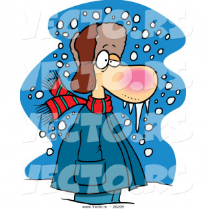 Cartoon Cold Weather Clip Art