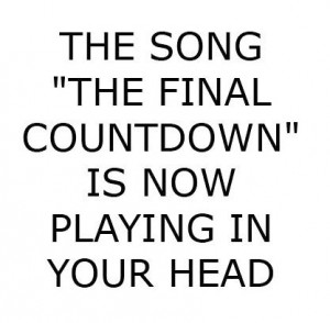 The song the final countdown