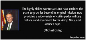 The highly skilled workers at Lima have enabled the plant to grow far ...