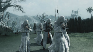 Image - AC1 Altair blending with Scholars.png - The Assassin's Creed ...