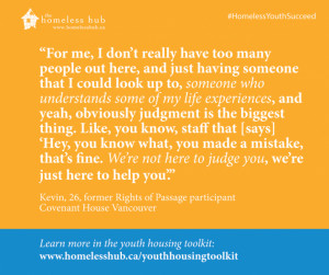 Youth Transitional Housing Toolkit and the Youth Employment Toolkit