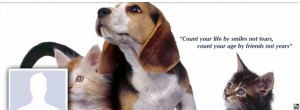 Facebook Cover Photo Animal Friendship Quote