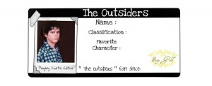 The Outsiders Quotes Ponyboy The outsiders - ponyboy by