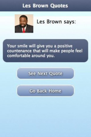 download this View Bigger Les Brown Quotes For Android Screenshot ...