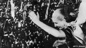 The poor and working classes found a champion in Evita Peron