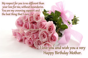 Happy Birthday Wishes for Mother Quotes