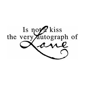 Not Kiss Autograph Love
