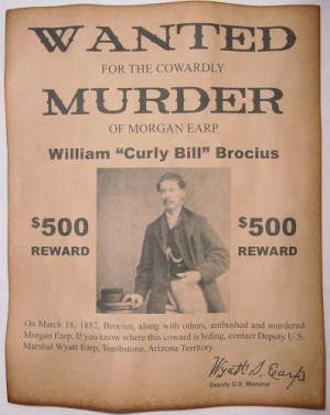 Curly Bill Brocius (#137) $2.00