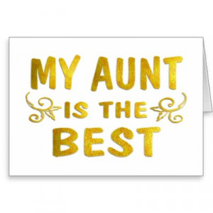 Best Aunt Celebrate...