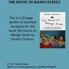 26 page packet of assorted handouts for the book The House on Mango .