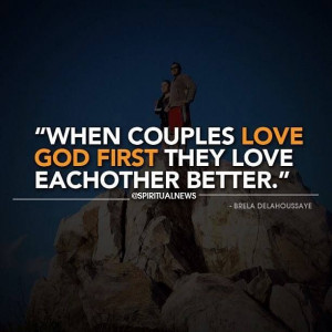 Love God First