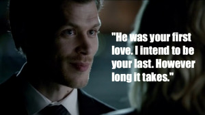 The Vampire Diaries Klaus And Caroline Quotes And i don't disagree ...