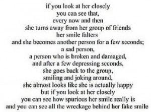 ... Smile, Fake Smiles Quotes Depression, Favorite Quotes Sayings, Broken