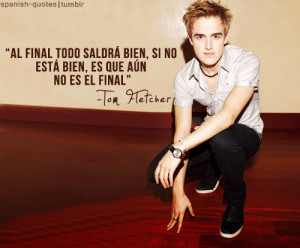 ... en espanol tom fletcher citas mcfly spanish quotes spanish quotes q