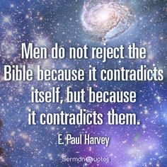 The Bible is an inconvenient truth. #harvey #bible #contradict #men # ...