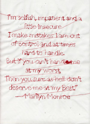 fashion, inspiration, letters, life, love, marilyn monroe, quotes, red ...