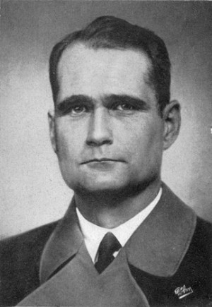 Rudolf Hess Reichsminister rudolf hess