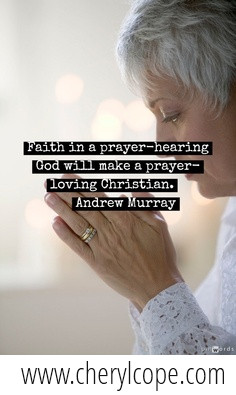 prayer-loving Christian. Andrew Murray Click to tweet this quote ...