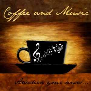 Coffee And Music Digital Art