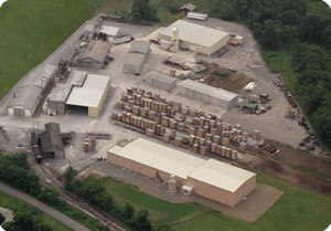 20 Acre Concentration Yard Facility at Elkins, West Virginia.