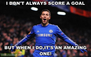 That dribbling from Eden Hazard!! 2-0 for Chelsea FC