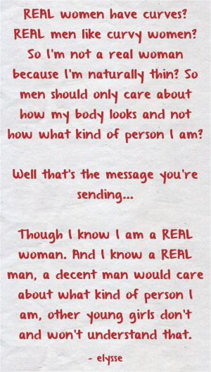 My Quote #quote #quotes #bodyimage #realwomen #realmen Think About ...