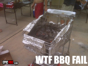 bbq grill fail