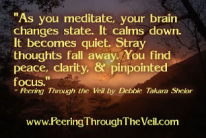 Meditation Quote by Takara