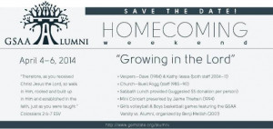 ... Adventist Academy’s Homecoming weekend, “Growing in the Lord