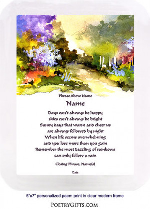 Inspirational Poem - Get Well, Divorce...