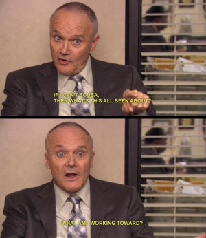 Creed Bratton - My favourite Creed quote ever (and that's saying ...