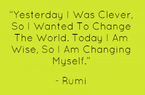... quotes-clothing.com/yesterday-clever-change-world-wise-changing-myself