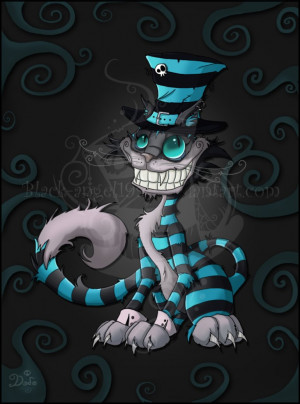 Cheshire Cat - Tim Burton by Evil-Hat